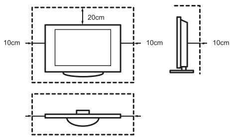 HISENSE 43A7100F - Le support - 1
