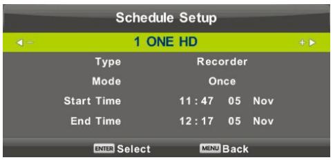 HIGH ONE HI3212HD-MM - Programación - 2