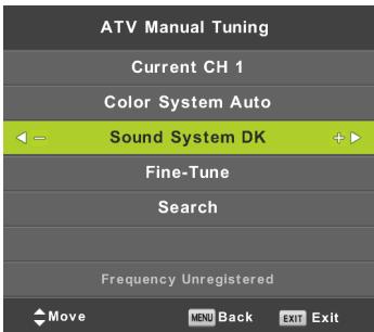 HIGH ONE HI3212HD-MM - Recherche manuelle ATV - 1