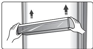 VALBERG CS 268 E WD S373C - Positionnement des balconnets de porte - 1