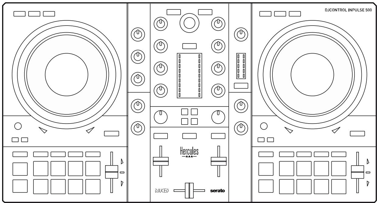 HERCULES DJCONTROL INPULSE 500 - n77n770.1 - 1