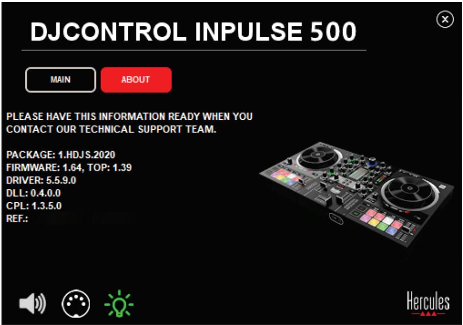 HERCULES DJCONTROL INPULSE 500 - Test Lumineux - 1