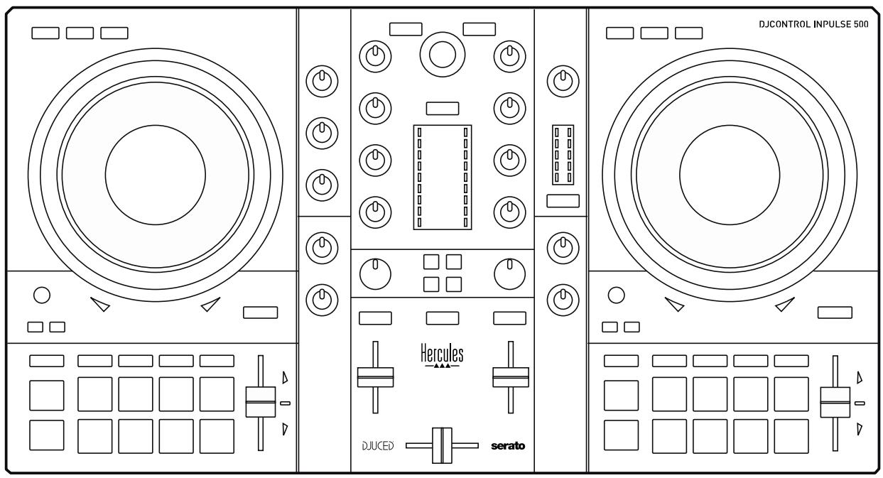 HERCULES DJCONTROL INPULSE 500 - 1.ObşajnHΦopMaζη - 1