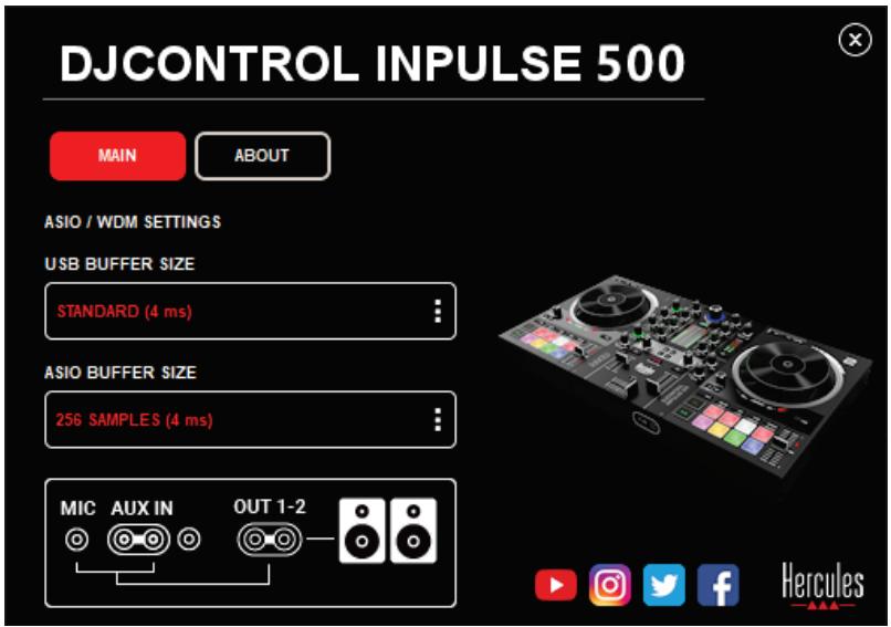 HERCULES DJCONTROL INPULSE 500 - Teste da iluminação - 2