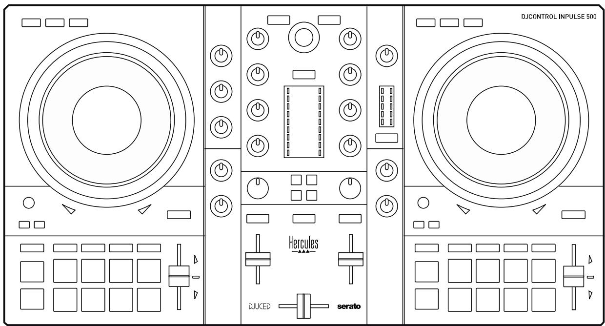 HERCULES DJCONTROL INPULSE 500 - Yleiskatsaus - 1