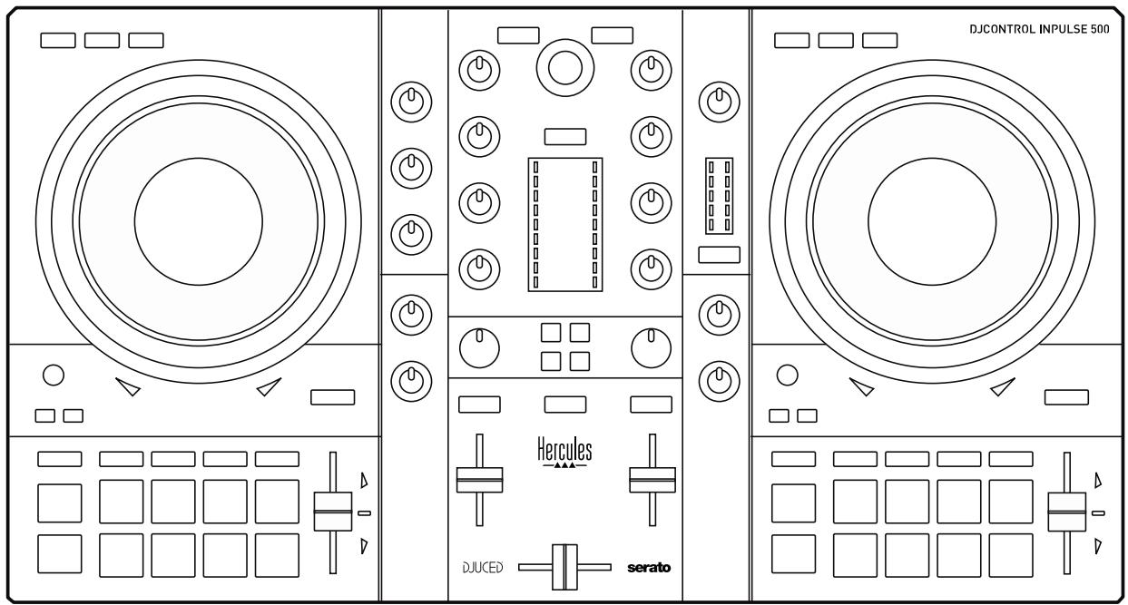 HERCULES DJCONTROL INPULSE 500 - 概覽 - 1