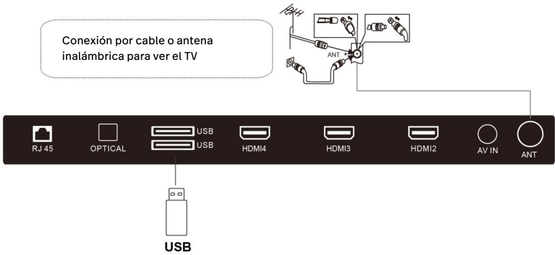 POLAROID TVSAND58 - USB y ANTENA - 1