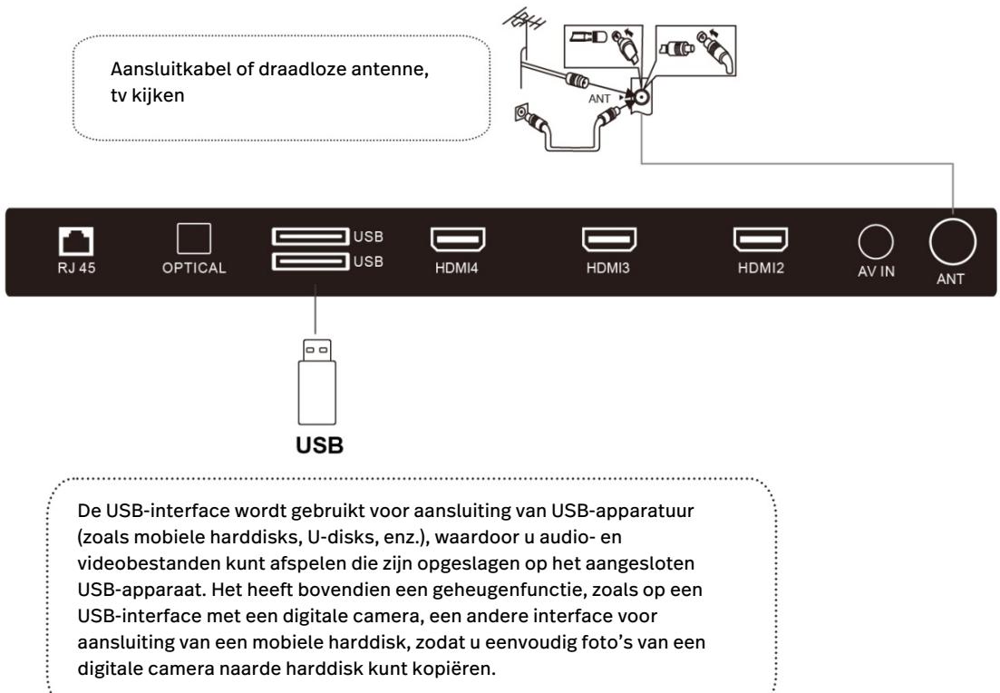 POLAROID TV QLED 65 - USB en ANT - 1