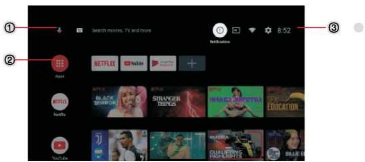 POLAROID TV QLED 65 - STARTBILDSCHIRM - 1