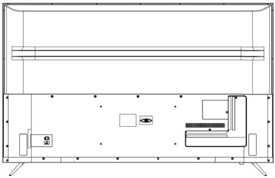 POLAROID TV QLED 65 - WANDMONTAGE - 1
