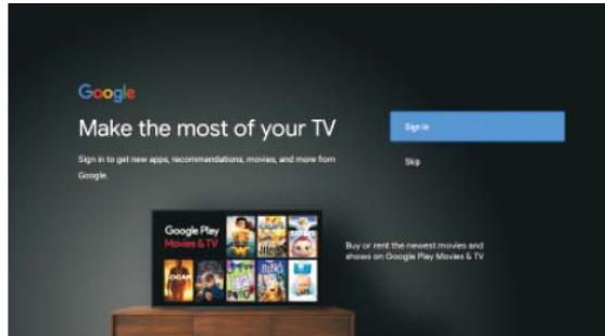 POLAROID TV QLED 65 - ACCOUNTS &amp; AANMELDEN - 1