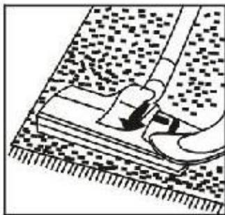 TECHWOOD TAE-7036 - Positionnement de la Brosse de sol - 2