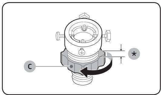 SAMSUNG WD80T4046EW/EF - Raccordement à un robinet d'eau non fileté - 3