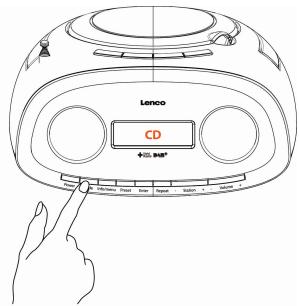 LENCO SCD-69 DAB+ - Wiedergabe einer Musik-CD - 1