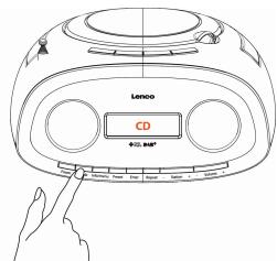 LENCO SCD-69 DAB+ - Playing a music disc - 2