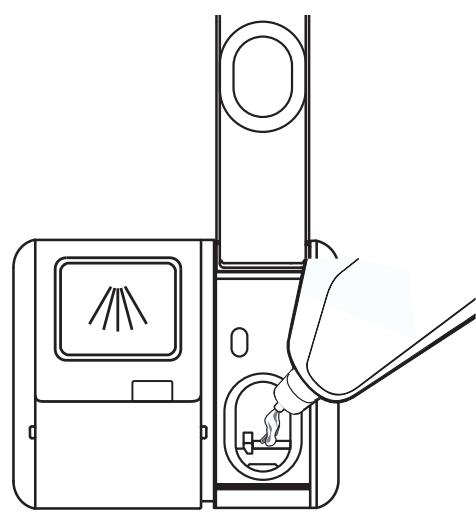 BRANDT DSF15624X - Filling the Rinse Aid Dispenser - 3