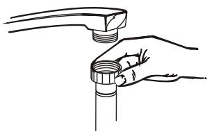 BRANDT DSF15624X - Branchements d'eau froide - 1