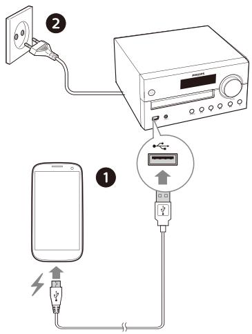 PHILIPS TAM4205 - Recharger vos apparéils - 1