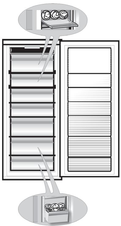 HOTPOINT UHTNF7522HW2 - Consiglio per la conservazione degli alimenti surgelati - 1