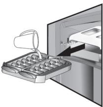 HOTPOINT UHTNF7522HW2 - HERSTellen VON EISWÜRFELN - 4