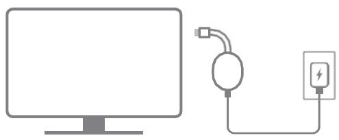 GOOGLE Chromecast avec Google TV 4K - Branchez votre Google Chromecast - 1