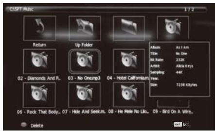 POLAROID TQL32R4PR021 - Musikmenu - 2
