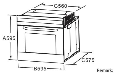 VALBERG MFO 70 P K CD 343C - Installation du four dans le meuble de cuisine - 1