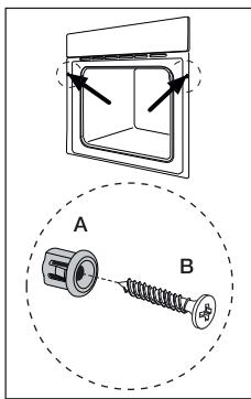 VALBERG MFO 70 P K CD 343C - Fixation du four dans la niche - 1