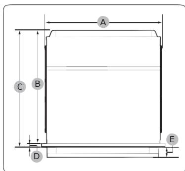 SAMSUNG NV68A1170BS/EF - Montage dans un meuble - 4
