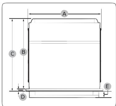 SAMSUNG NV68A1170BS/EF - Installatie in een kast - 4