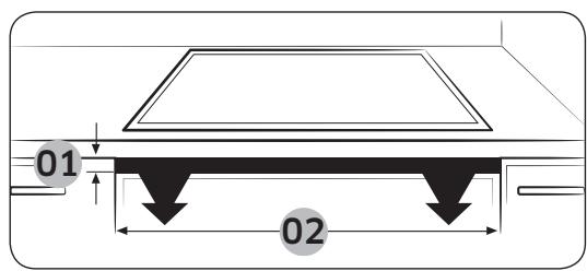 SAMSUNG NZ63J9770EK/EF - Installatie in het werkblad - 2