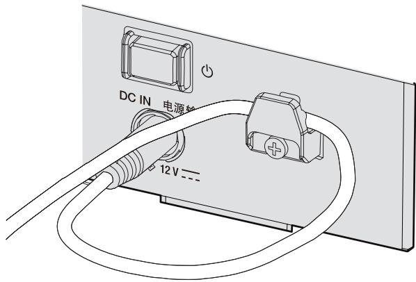 PIONEER DJ XDJ RR - Fixation du cordon d'alimentation de I'adaptateur secteur au crochet de cordon - 1