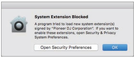 PIONEER DJ XDJ RR - Installé le pilote Pioneer DJ sur macOS High Sierra 10.13. - 1