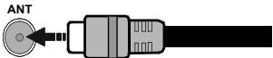 EDENWOOD ED32C02HD-VE - Achterzijde van de TV - 1