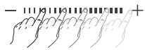 LG MH 7295 CIR - Exemple: Diminuer le temps de cuisson.   Faites glisser la touche de droite à gauche - 2