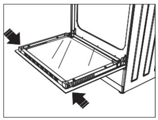 LA GERMANIA SM 67 TX - Cleaning And Maintenance Of The Oven's Front Door Glass - 1