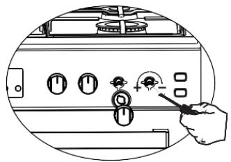 LA GERMANIA SM 67 TX - Réglage réduit du début de gaz pour les robinets de cuisson - 2