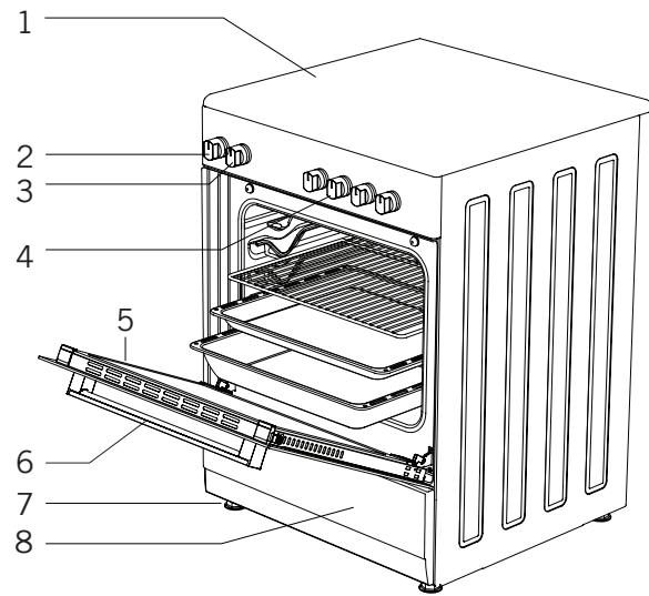 LA GERMANIA CUV 59 N - INTRODUCTION OF THE APPLIANCE - 5