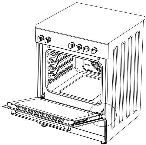 LA GERMANIA CUV 59 X - Assemblage De La Porte Du Four - 1
