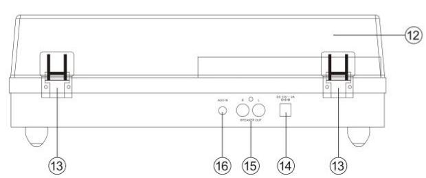 LENCO LS-100WD - PIEZAS DEL TOCADISCOS: - 2