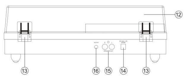 LENCO LS-100WD - TURNTABLE PARTS: - 2