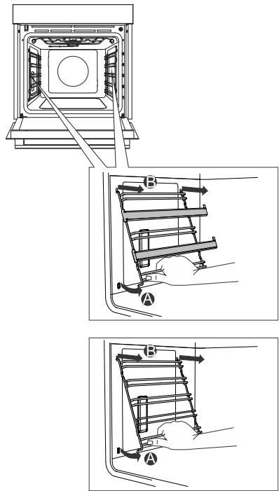 HISENSE BSA 65211 CX - Retrait du fil et des guides coulissants fixes (extensibles) - 1