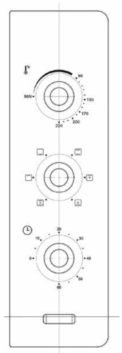 VALBERG MO 41 MF K 266C - Panel de control - 1