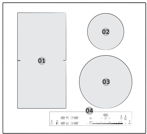 SAMSUNG NZ64R3747BK - Pièces et caractéristiques - 3