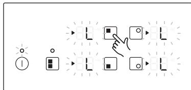 SAMSUNG NZ64R3747BK - Het kinderslot in- en uitschakelen - 2