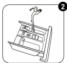 VALBERG WF 714 B B566C - Limpiar el dispensador de detergente - 2