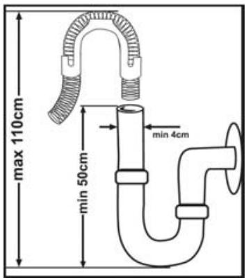 WINIA WVW-13A1ESI47 - Tuyau d'arrivée d'eau - 3