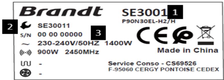 BRANDT SE3001 - b) Interventions - 1