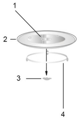 BRANDT SE3001 - g) Installation of the Revolving Plate - 1