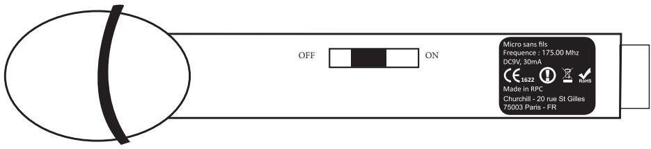 MYDEEJAY BROZY 12 VHF - MICROFONO VHF : - 1
